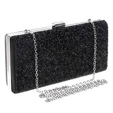 Black And Silver Clutch Purse Woman Evening Bag Women Diamond Rhinestone Clutch Crystal Day Clutch Wallet Wedding Purse Party Banque Evening Handbag Crystal Evening Bag Wedding Clutch Purse