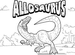 Dinosaur Coloring Pages Allosaurus Dinosaur Coloring Pages Dinosaur Coloring Coloring Pages