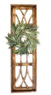 Farmhouse Wooden Wall Window Arch Large Wood Window Frame The Longview Two Sizes 48 And 60 Wreath Option Wood Window Frame Farmhouse Wall Decor Rustic Accents Decor