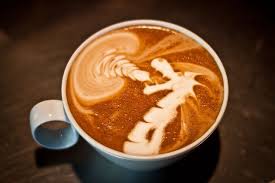 A Cup Of Fire Breathing Dragon Coffee Latte Art Coffee Art Latte Art