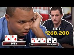 Should Phil Ivey CALL Tom Dwan's Bluff with BOTTOM PAIR?