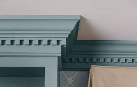 Smartened Up Home Office Redo Dentil Moulding Moldings And Trim Dental Molding