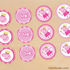 Maybe you would like to learn more about one of these? Free Printable Peppa Pig Cupcake Toppers Peppa Pig Birthday Party Decorations Peppa Pig Cupcakes Peppa Pig Party