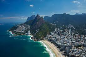 ipaˈnẽmɐ) is a neighbourhood located in the south zone of the city of rio de janeiro (brazil), between leblon and arpoador. Ipanema Beach Morro Dois Irmaos Photograph By David Wall