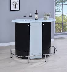 Whatever black bar top styles you want, can be easily bought here. Orren Ellis Abeilles Glass Top Bar Unit With Wine Storage Wayfair