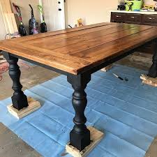 We offer a wide range of gorgeous mennonite and amish dining room sets at reasonable prices. Monastery Farmhouse Chunky Maple Dining Legs 5 X Etsy In 2021 Dining Table Makeover Painted Kitchen Tables Farmhouse Dining Room Table