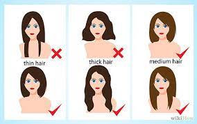 How To Choose A Hairstyle Face Shapes Thick Hair Styles Hairstyle