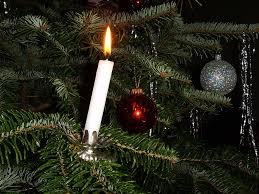 Open House Candles On The Christmas Tree Georgette Sullins S Blog