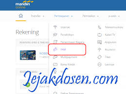 Nasabah/calon nasabah dengan ini menyatakan telah membaca, mengerti dan memahami sepenuhnya informasi. Cara Membayar Tagihan Pam Dengan Internet Banking Mandiri