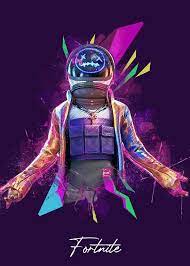 Fortiline Skin Fortinite Travis Scott Wallpapers Pop Art Posters Travis Scott Art