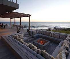 Pin By Johnny Turciozz On Places Spaces Sunken Fire Pits Backyard Outdoor Living