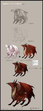 超簡単な竜の描のき方 描画のためのアイデア イラスト 竜