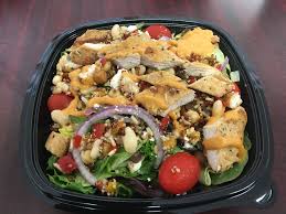 Wendys Power Mediterranean Chicken Salad Review Fast