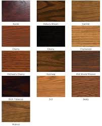 Cherry wood hues are rich reds mixed with brown. Boulder Creek