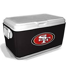 San Francisco 49ers 48 Quart Cooler Coozie Black Fanatics Nfl Football 49ers 49ers Football 49ers
