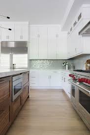 Sherwin Williams Sw 7006 Extra White Kitchen Cabinet With Walnut Kitchen Island Sherwin Williams S Walnut Kitchen Cabinets Walnut Kitchen Island Walnut Kitchen