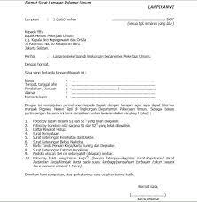 Contoh Surat Lamaran Kerja Beserta Lampirannya Surat Kerja Tanda