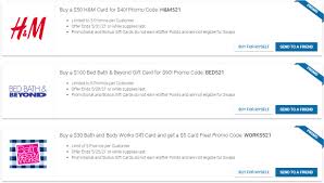 Bath and body works gift card code. Egifter Gift Card Deals On H M Bed Bath Beyond Bath Body Works Gc Galore