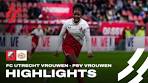 FC Utrecht Vrouwen BOEKT OVERWINNING op PSV ... - YouTube