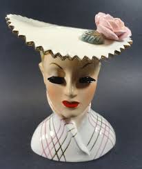 93 LADY HEAD VASES ideas