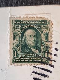 552 - 1923 1C Franklin, Deep Green - Mystic Stamp Company