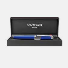 Leman bleu is switzerland tv channel. Stylo Bille Leman Bleu Klein Edition Limitee Caran D Ache L Art Du Papier Paris