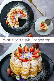 Waffeltorte Ein Etwas Anderes Waffel Rezept Recipe Food Waffle Recipes Grilled Snacks