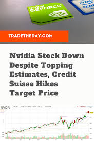 Nvidia Stock Down Despite Topping Estimates Credit Suisse Hikes Target Price In 2020 Credit Suisse Nvidia Stock Market