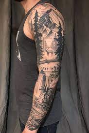 This article compiles 100 photos of shoulder designs for men and women and explains the subtleties of the concepts and execution of every piece. 46 Excellent Shoulder Tattoo Design Ideas For Men You Can Do Matchedz Nature Tattoo Sleeve Tattoo Sleeve Designs Best Sleeve Tattoos