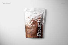 Download Stand Up Pouch Glossy Mockup Set Pouch Mockup Glossy