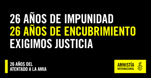 Durante la misma se compartieron breves testimonios de 12 víctimas sobrevivientes y de 27 familiares de víctimas fatales y se mencionaron los nombres de las 85 personas que fueron asesinadas en. Atentado A La Amia 26 Anos De Impunidad