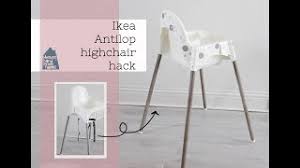 That's why chairs are some of the most important pieces of furniture in our homes. Antilop Highchair Ikea Hack Youtube