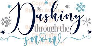 Free Free Dashing Through The Snow Svg Free