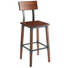 Lancaster Table Seating 36 X 36 Solid Wood Live Edge Bar Height Table And 4 Barstools With Antique Walnut Finish