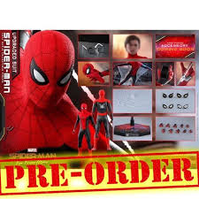 In far from home , a giant water monster appears right after this boat is spotted. 1 6 Far From Home Spider Man Upgraded Suit Figure Hot Toys Mms542 Www Scifi Toys Com