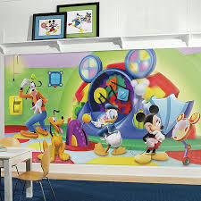 Check spelling or type a new query. Disney Mickey Mouse Clubhouse Capers Chair Rail 10 5 Foot X 6 Foot Mural Bed Bath Beyond