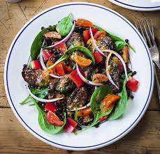The Hairy Bikers Healthy Meals Merguez Sausage And Lentil Salad Healthy Recipes Healthy Barbecue Recipes Bbq Sausage Salad