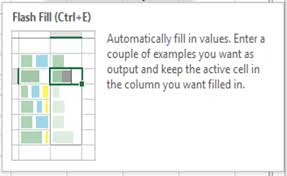New Feature Excel Flash Fill Use It For Quick Data Retrieval