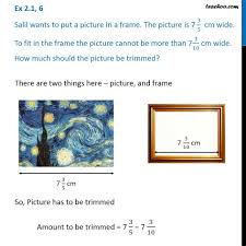 You can do this using paint for windows, preview for mac computers, and an app called phonto for iphone and android smartphones. Ex 2 1 6 Salil Wants To Put A Picture In A Frame The Picture Is
