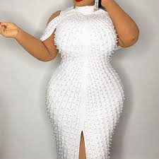 Mono stripe bandage dress £. Beading White Plus Size Bodycon Dress 5xl 2020 Sexy Party Dinner Club Midi Dresses Elegant Split Female Evening Vestidos Summer Dresses Aliexpress