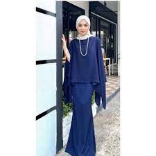 Jika anda perhatikan, busana melayu memang beda dengan indonesia. Baju Kurung Moden Batwing Collection Koleksi Terkini 2020 Shopee Malaysia