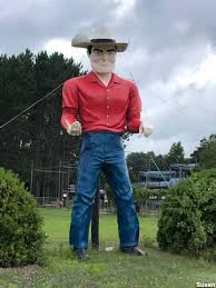 Search, discover and share your favorite cowboy man gifs. Spooner Wi Muffler Man Cowboy