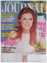 4 1999 Ladies Home Journal Magazine Princess Fergie Fergie Sarah Ferguson Duchess Of York