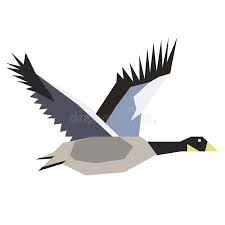 Sichere dir outdoor bekleidung von canada goose beim outdoor experten! Flying Goose Flat Illustration Stock Vector Illustration Of Flat Graphic 142234554