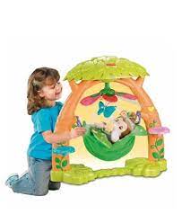 Rare Fisher Price Snugglekins Baby Doll Jungle Nursery Treehouse Cradle Bed Ebay Cradle Bedding Jungle Nursery Tree House