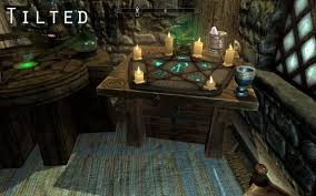 Billedresultat For Skyrim Enchanting Table Decor Outdoor Tables Outdoor Decor