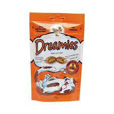 dreamies yetiskin ve yavru kedi odul mamasi tavuklu 60 gr