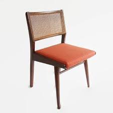 Four Vintage Danish Modern Dining Chairs Mid By Beehavenhome Orange Dining Room Chairs Danish Modern Dining Chair Dining Chairs