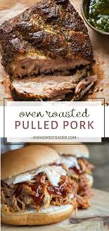 Oven Roasted Pulled Pork In 2020 Oven Roasted Pulled Pork Barbecue Pulled Pork Recipe Pulled Pork Roast