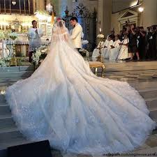 A Princess Like Wedding Gown Long Train Wedding Dress Gorgeous Wedding Dress Dream Wedding Dresses